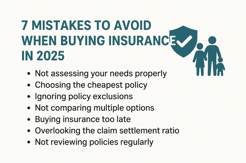 7 Mistakes to Avoid When Buying Insurance in 2025